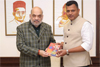 MP Brijesh Chowta meets Amit Shah, Urges development initiatives for DK